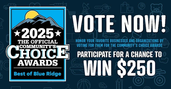 2025 Best of Blue Ridge Vote For Us